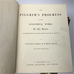The Harmsworth Universal Atlas and Gazetteer. Nd early 20th century; Knight Charles: Old England. Two volumes; and Bunyan John: The Pilgrim's Progress (4)