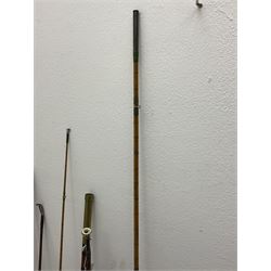Hardy and other split cane fishing rods