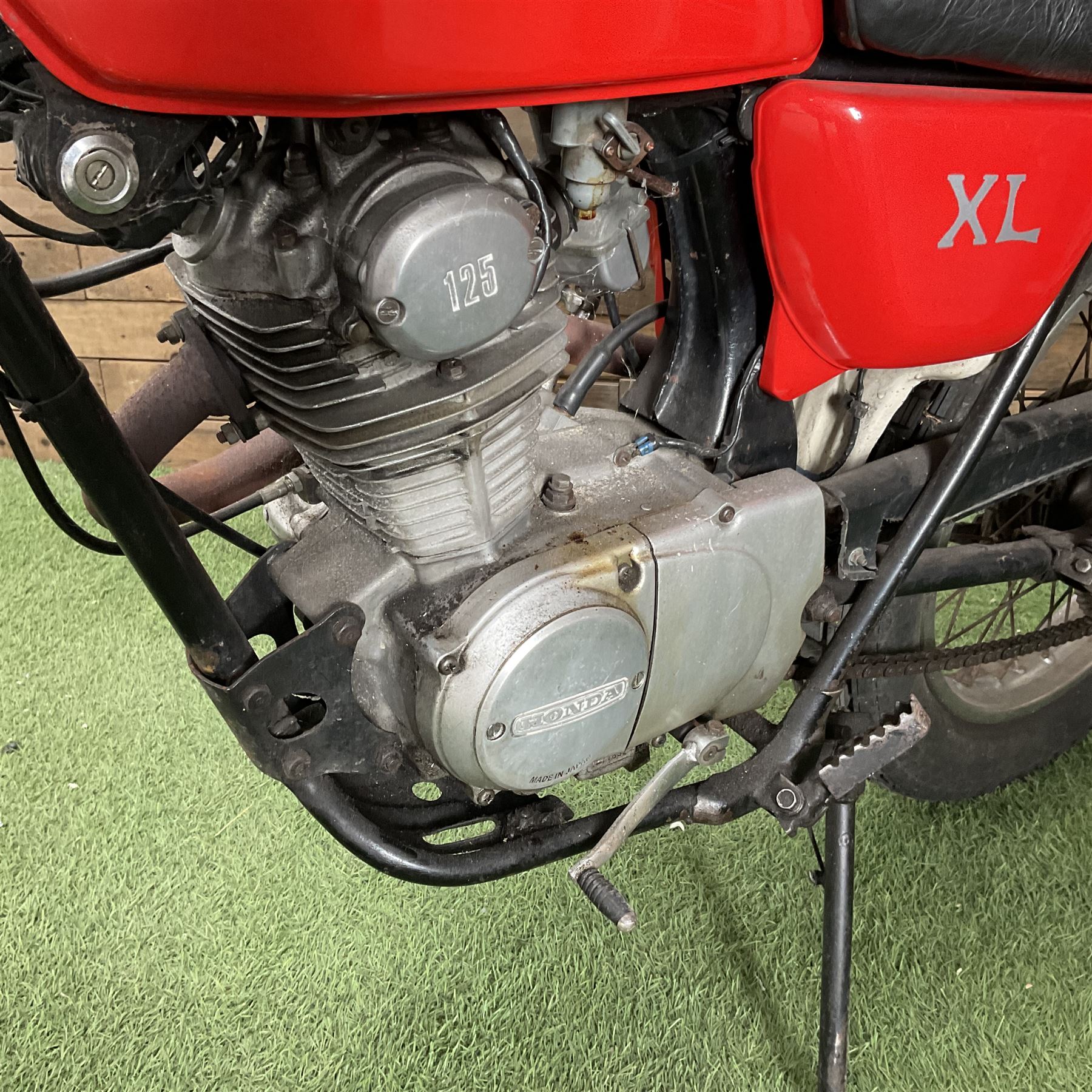 Honda XL125 motorcycle, 1979,  SBD 145R, 16,656 miles - THIS LOT IS TO BE COLLECTED BY APPOINTMENT FROM DUGGLEBY STORAGE, GREAT HILL, EASTFIELD, SCARBOROUGH, YO11 3TX