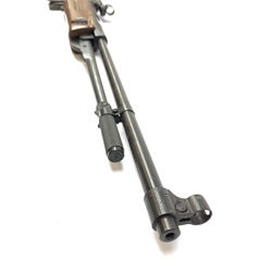 BAM .22 air rifle with under lever action and Daisy Electronic Point Sight L103cm overall; in gun slip case