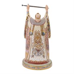 Minton The Arthurian Legend, Arthur The Once & Future King, MN1, limited edition 69/250 by John Ablitt, within the original box and certificate, H40cm