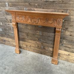 Solid pine Adams design fire surround (surround only)