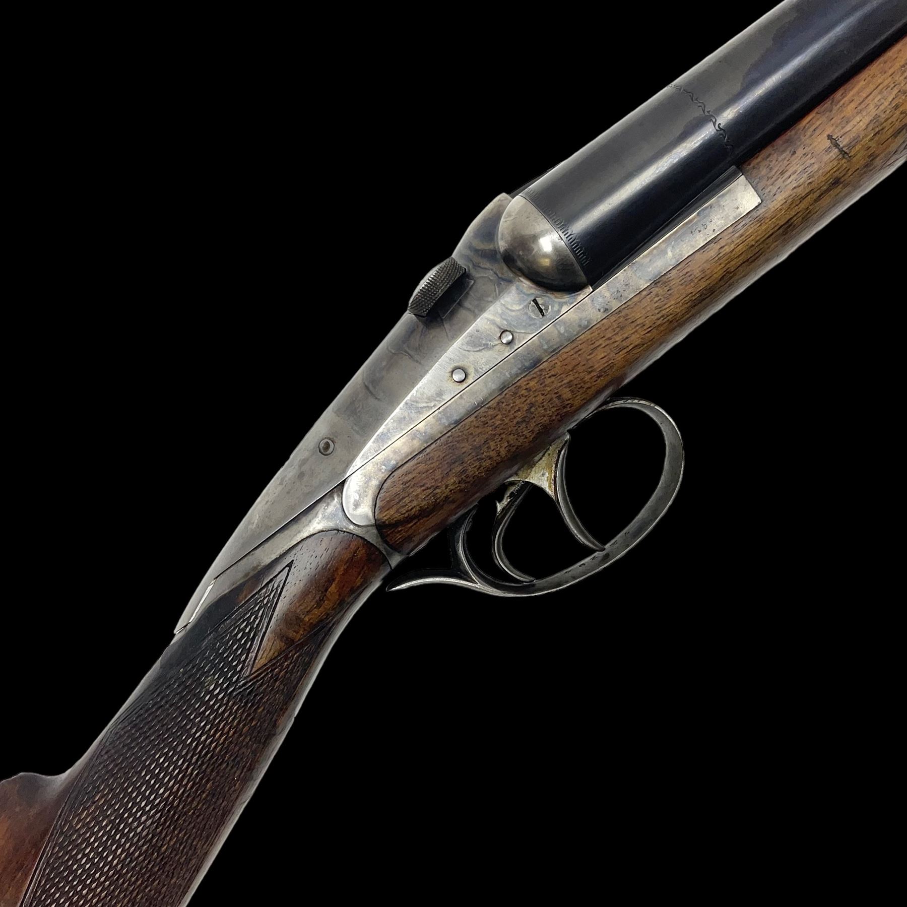 SHOTGUN CERTIFICATE REQUIRED: French Darne 12-bore side-by-side breech loading non-ejector double barrel shotgun with 70cm (27.5