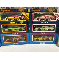 Matchbox - twenty-one die-cast models/sets including two x Superkings K-15; two x Superkings SP-760; two x Super Value Pack KS-804; five Skybusters; Convoys GBK70; Models of Yesteryear etc; all boxed/blister packed (21)