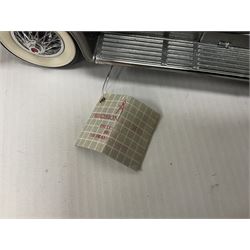 Franklin Mint - five 1:24 scale die-cast precision models comprising 1930 Bugatti Royale Coupe Napoleon, 1933 Duesenberg SJ Twenty Grand, 1935 Mercedes Benz 500K Special Roadster, 1938 Jaguar SS-100, and 1947 Bentley 