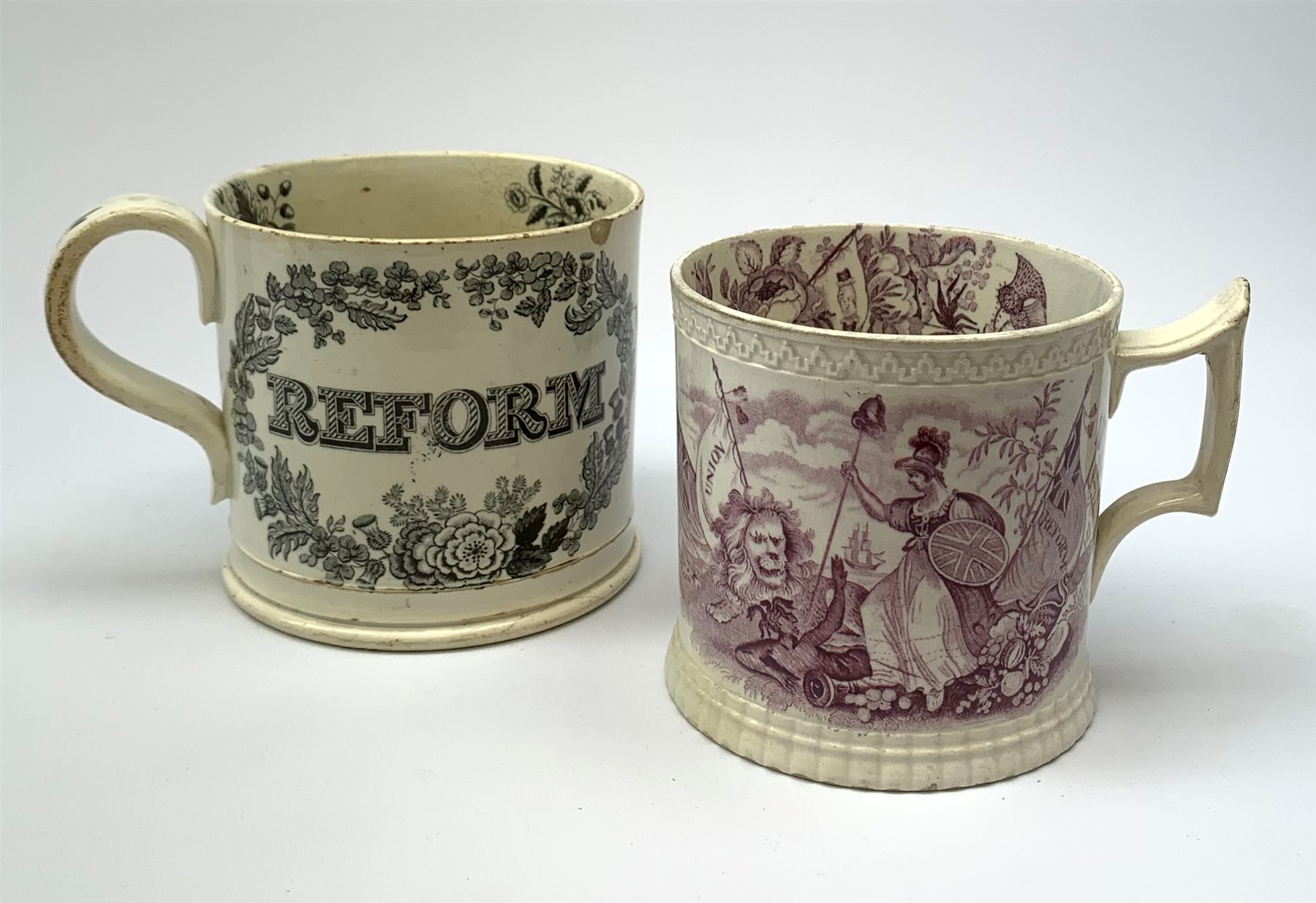 A 19th century Reform mug | Antiques, Collectables, Ceramics & Small ...
