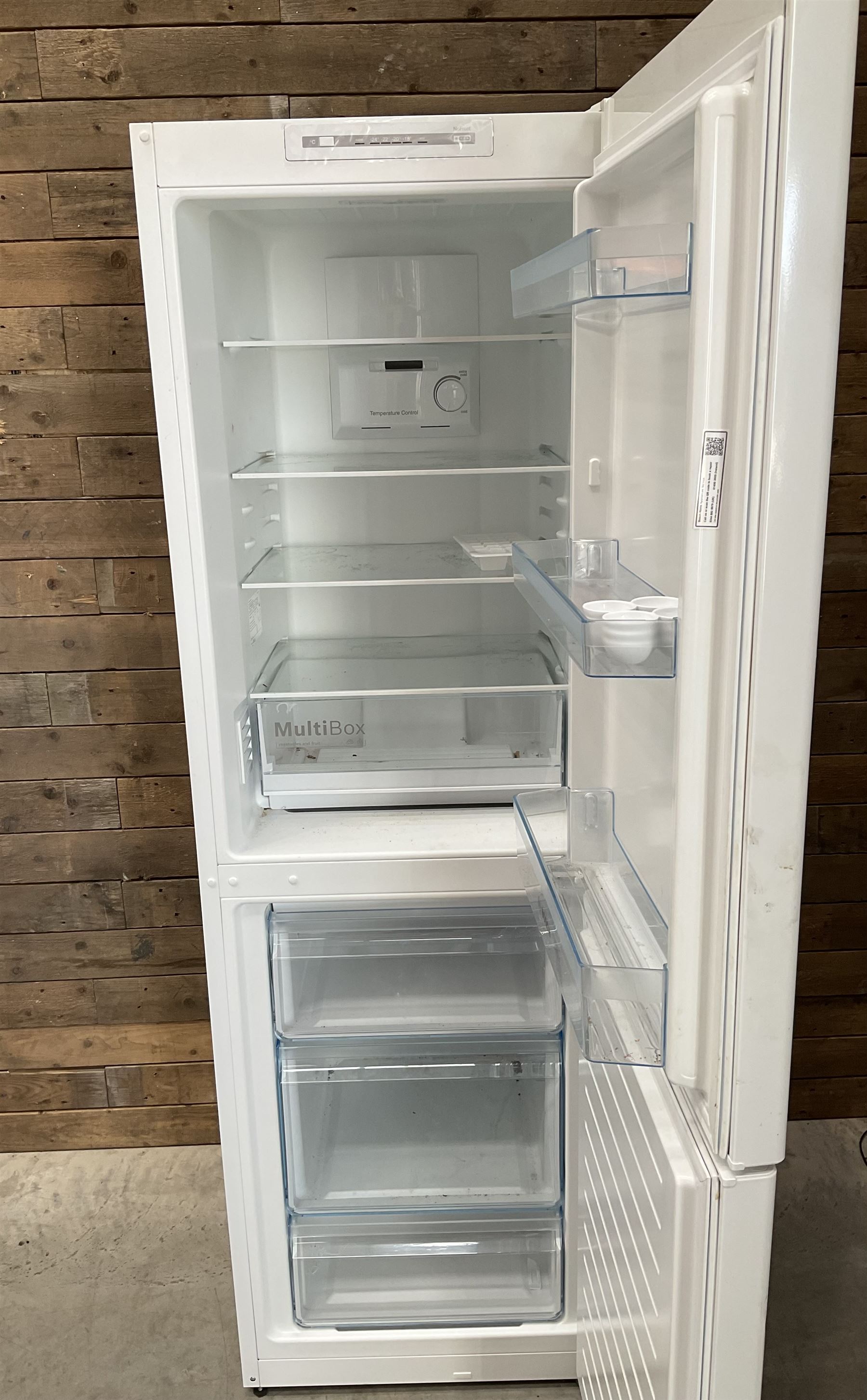 Bosch half and half fridge freezer