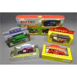  Forty Lledo die-cast models in the 'Rupert Bear' (24), 'Heartbeat' (10) and 'Carry-On' (6) series, all boxed  