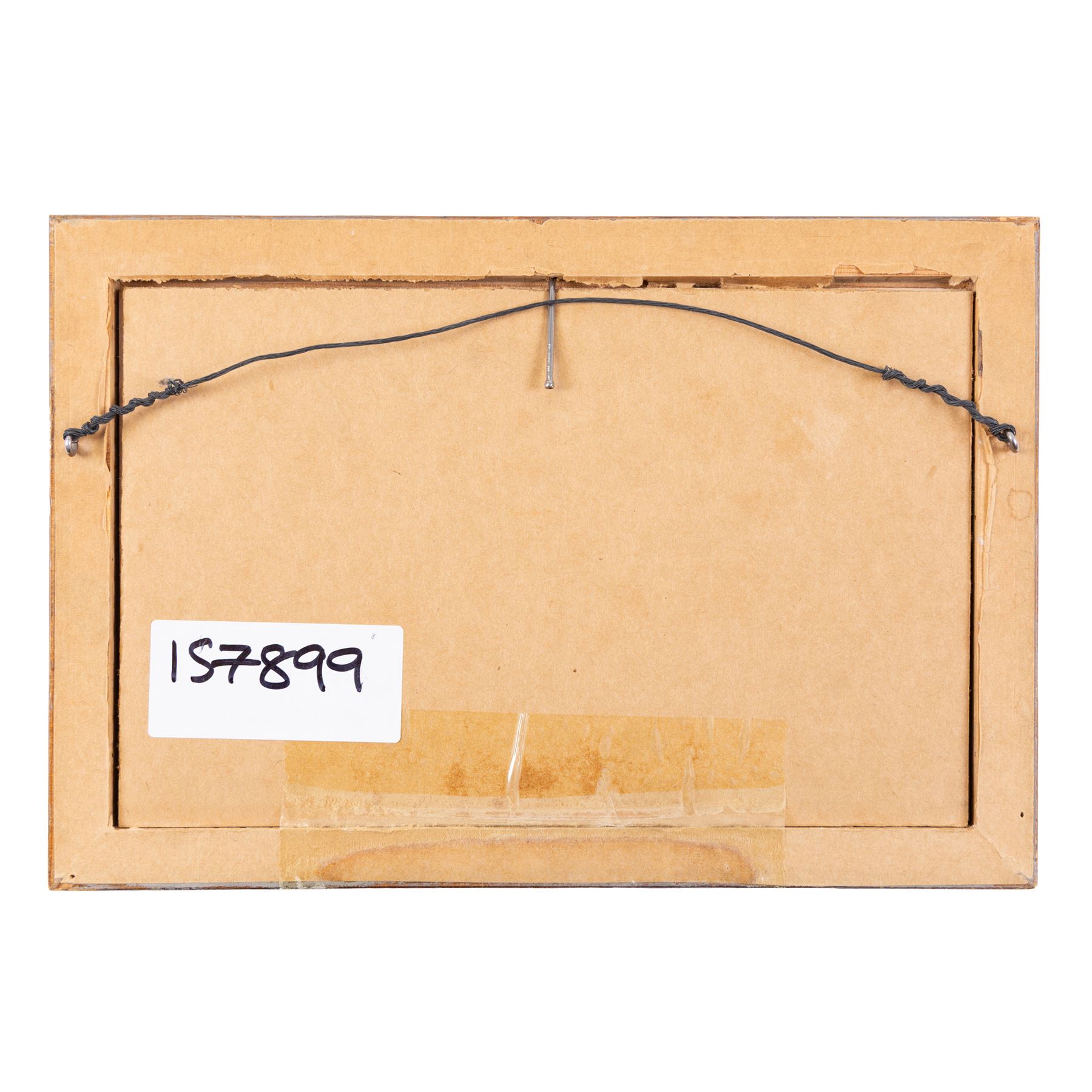 Willem Cornelis Bauer (Dutch 1862-1904): Path by a Lakeside, watercolour signed 12.5cm x 20cm