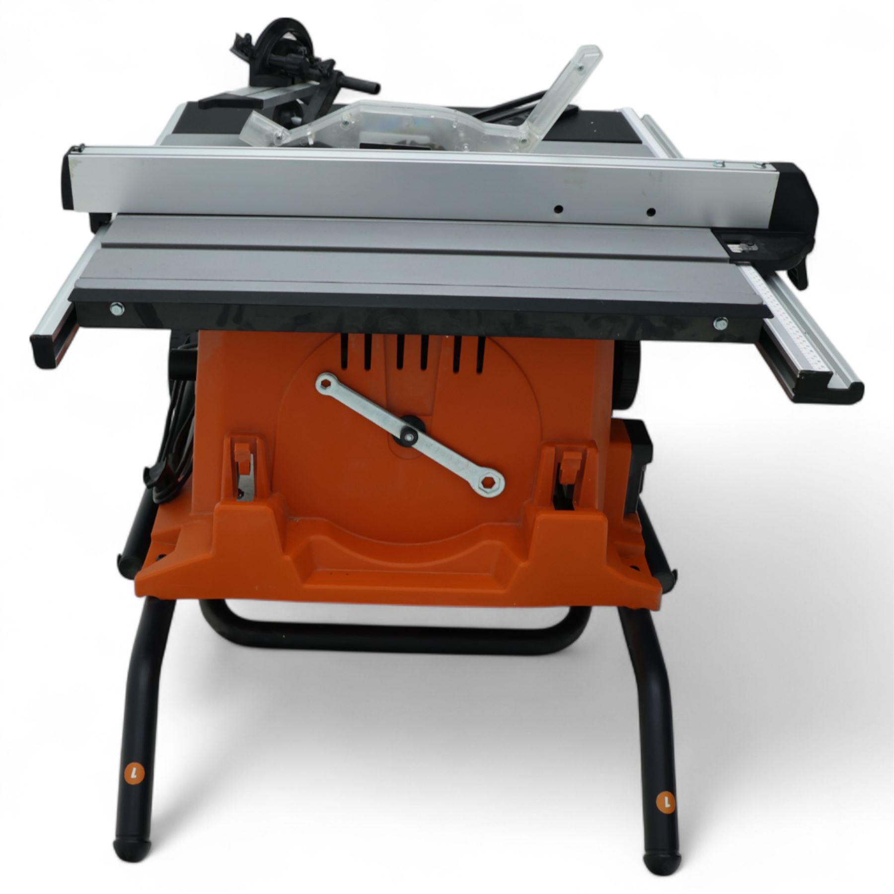 Evolution R255 PTS 255MM portable table saw, with multi material cutting blade