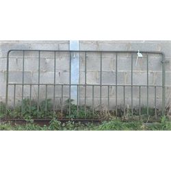 19th century blacksmiths made estate gate. W245cm H107cm.  - COLLECTION BY APPOINTMENT FRO...