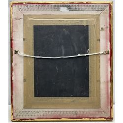 Johnny Gaston (British 1955-): The White Wolf, acrylic on panel signed 49cm x 39cm