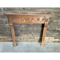 Solid pine Adams design fire surround (surround only)