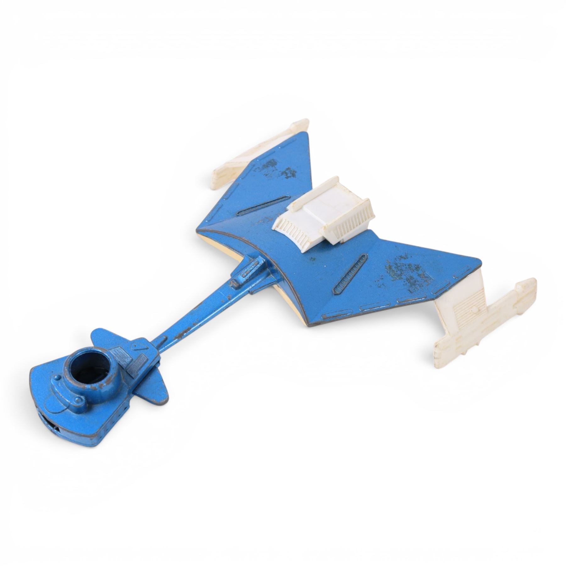 Star Trek diecast vehicles, comprising Dinky USS Enterprise, ERTL Bird of Prey, Excelsior and Enterprise, all carded and two loose Dinky models
