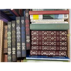 Folio Society; thirty eight volumes, to include I Capture the Castle, Nonsense Songs & Stories, Nelson and Emma, Fanny Burney's Diary, The Prisoner of Zenda etc, together with other books 