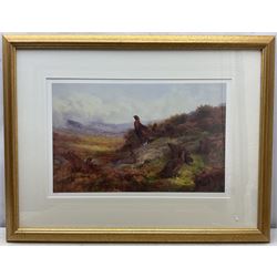 After Archibald Thorburn (British 1860-1935): Pheasants and Red Grouse, pair contemporary limited edition prints 31cm x 49cm (2)