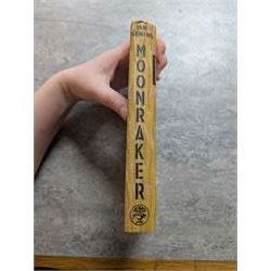 Fleming, Ian - James Bond 'Moonraker' first edition state B, with shoot spelling correction on page 10, original black cloth with silver titles, with orange and yellow flame dust jacket, pub. Jonathan Cape, London 1955