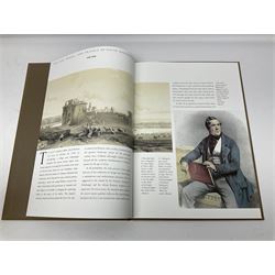 Three volumes on David Roberts in a single slip case, comprising The Life, Works and Travels of David Roberts, The Holy Land and Egypt & Nubia