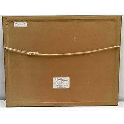 John Degnan (Northern British 1947-): Robin Hoods Bay, watercolour signed 23cm x 34cm 