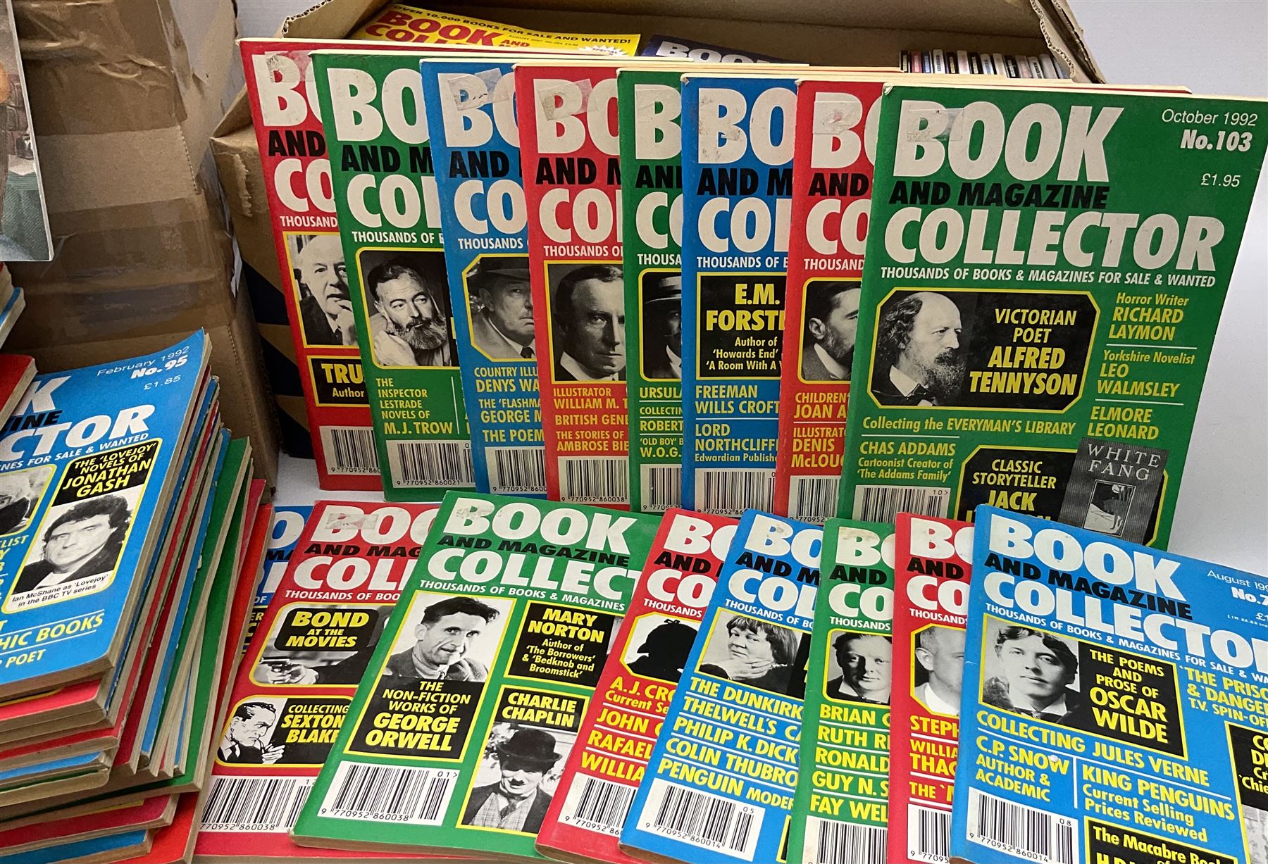 ''Book and Magazine Collector'' magazines, complete run of three hundred and twenty-eight editions from No.1 to No.328