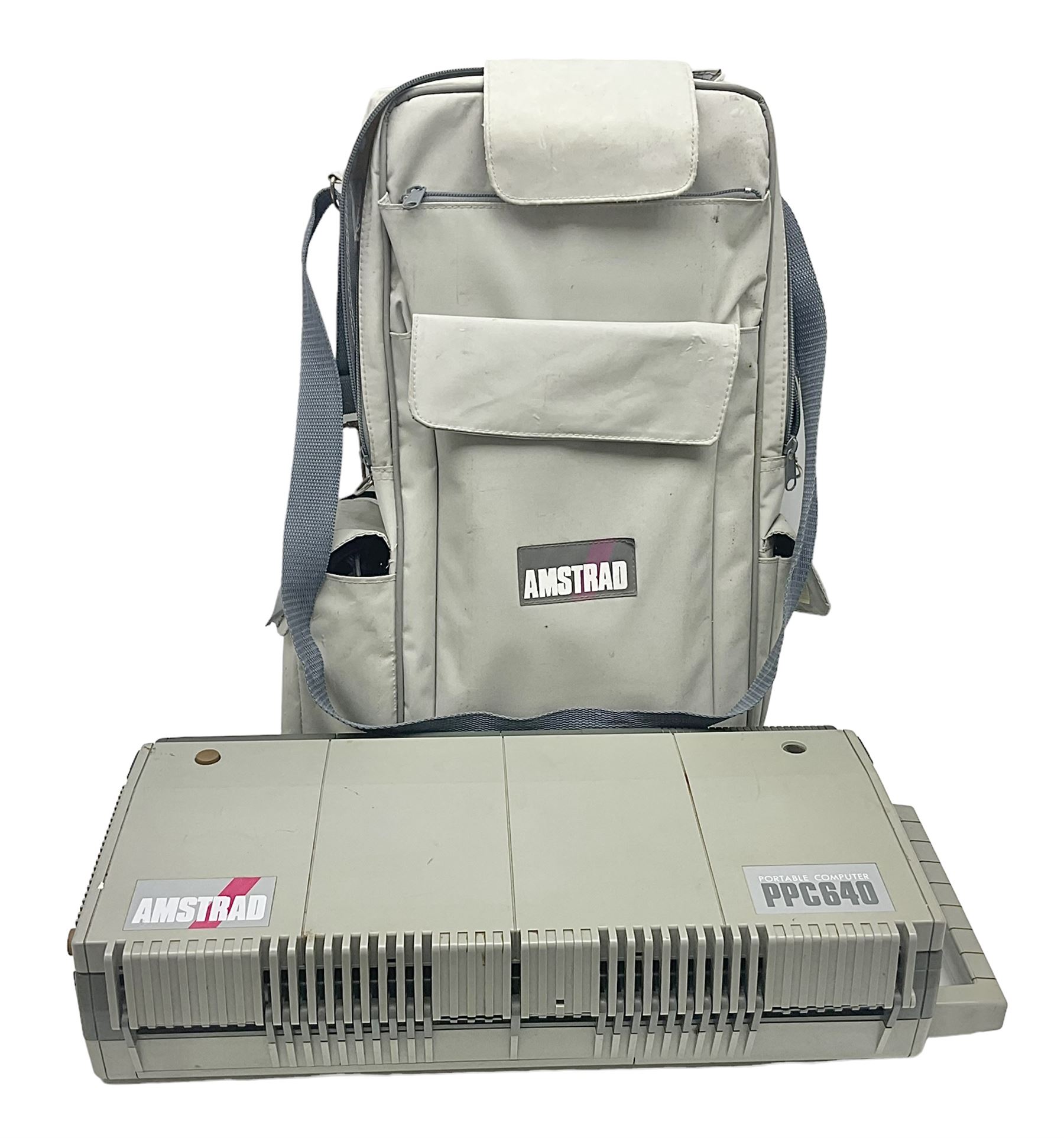 Amstrad PPC640 computer, with accessories