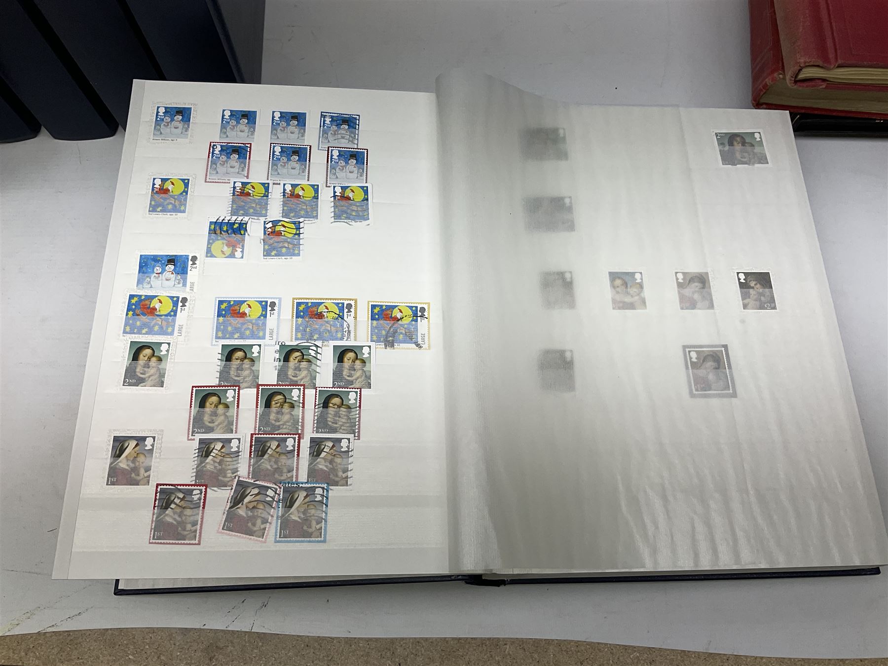 Great British and World stamps, including mostly used GB Queen Elizabeth II, New Zealand, Australia, Belgium, British Guiana, Canada, Chile, Cyprus, Denmark, Finland, Gambia, Germany, India, Liberia etc, stamp colour key, tweezers and various other stamp accessories, housed in various stockbooks, albums and loose, in one box