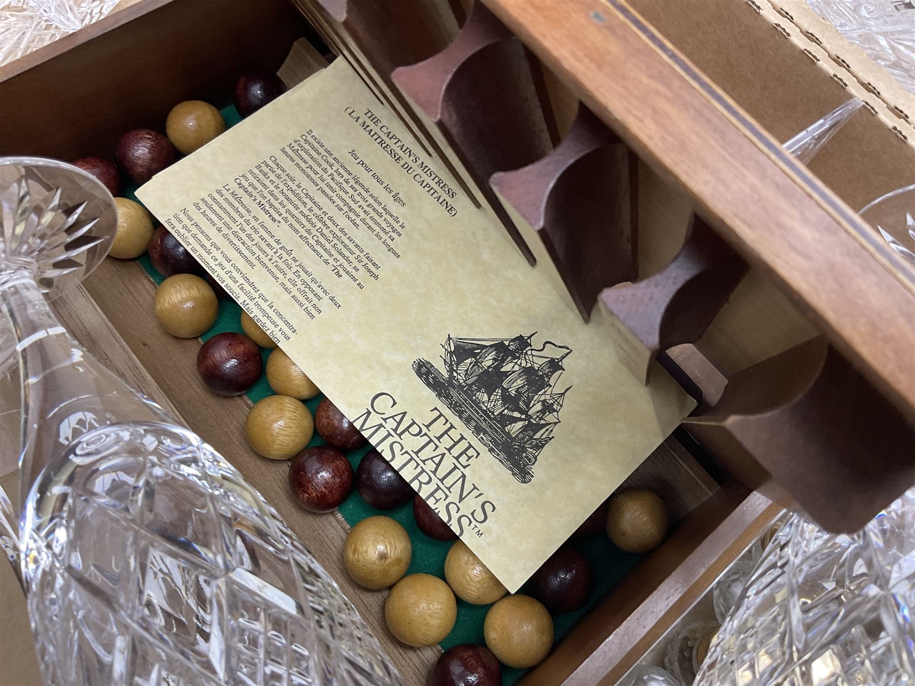 Bradford Exchange 'Shakespearean Lovers' collectors plates, continental figures, Royal Doulton and Dartington Crystal glassware and other ceramics and collectables, in three boxes