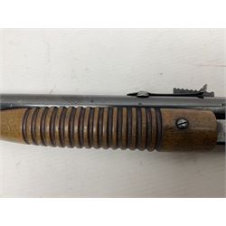 FIREARMS CERTIFICATE REQUIRED - Belgian Browning FN pump action .22 LR rifle, the 56cm(22