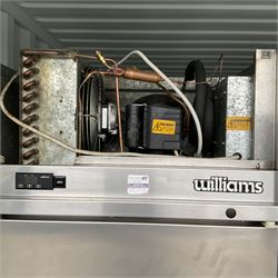 Williams HJ1SA commercial fridge - THIS LOT IS TO BE COLLECTED BY APPOINTMENT FROM DUGGLEBY STORAGE, GREAT HILL, EASTFIELD, SCARBOROUGH, YO11 3TX