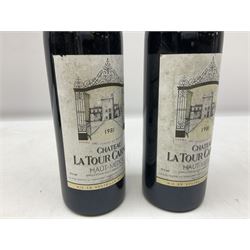 Chateau La Tour 1981, Haut-Médoc, 75cl, 12% vol, four bottles