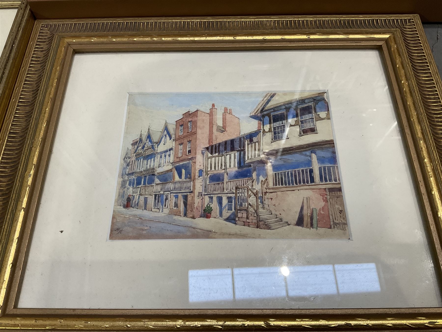Collection of oil paintings and watercolours, artists including Geoffrey H Poole, Thomas Monro, Paul Marny, Robert Clarkson of Scarborough, classical watercolour, etc (16)
