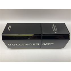 Bollinger Millesime 2009 James Bond 007 Spectre champagne, housed in original black twist open presentation case, with tags and bag, 75cl, 12% vol