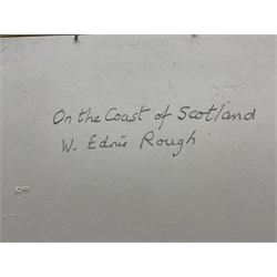 William Ednie Rough (Scottish 1892-1935): On the Coast of Scotland, watercolour signed 25cm x 35cm