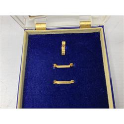 United States of America, Congressional Medal of Honor, gilt metal and enamel, unnamed, reverse of suspension engraved ‘The Congress to’, the neck cravat with pop stud attachments, boxed with felt bag