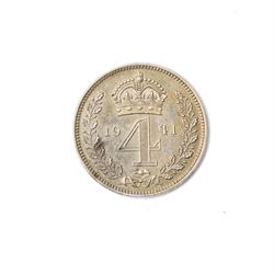 George III silver shilling 1787, Swedish Riksdaler 1/6, and other coins