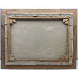 Deryck Stephen Crowther (Northern British 1922-2007): 'Cumbrian Fells - Head of Troutbeck Valley', oil on canvas signed and dated 1981, titled verso with artist's address 45cm x 60cm 
Provenance: from the collection of renowned film director Ridley Scott.