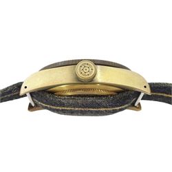 Tudor Heritage Black Bay Bronze gentleman's automatic chronometer wristwatch, Ref. 79250BA, Cal. MT5601, slate grey dial with unidirectional rotating bezel, on fabric strap, boxed with guarantee card dated 2019