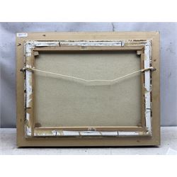 Paul J Attfield (British 1950-): Summer in the Garden, oil on canvas signed 44cm x 59cm