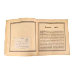 Die Reichswehr cigarette card album all complete with card