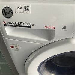 Hoover H-WASH&DRY 300 Lite 9+6kg washer, dryer  - THIS LOT IS TO BE COLLECTED BY APPOINTMENT FROM DUGGLEBY STORAGE, GREAT HILL, EASTFIELD, SCARBOROUGH, YO11 3TX