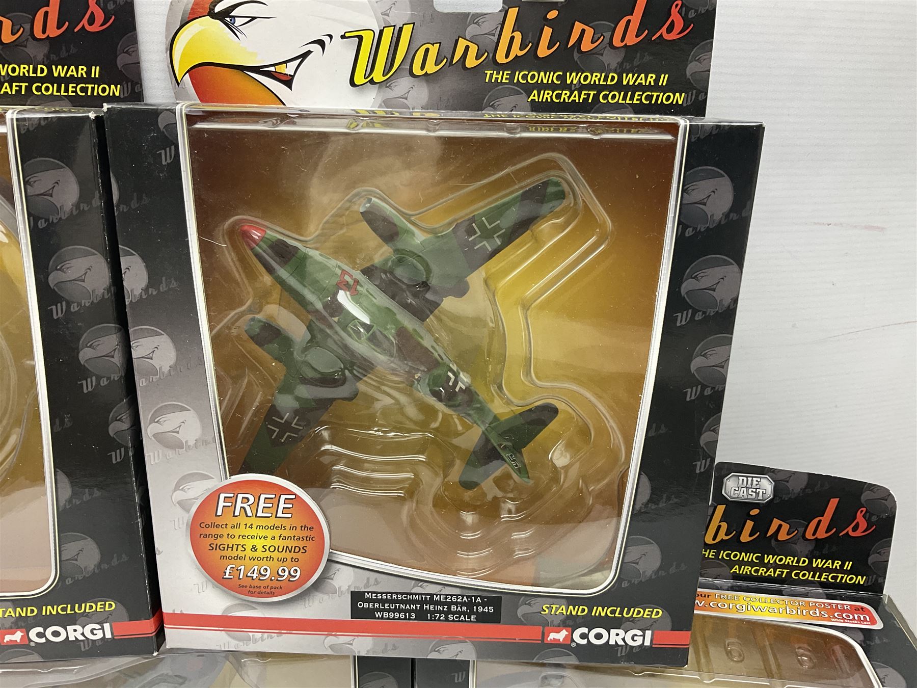 Corgi Aviation Archive fifteen 'War Birds' Series 1; Toys