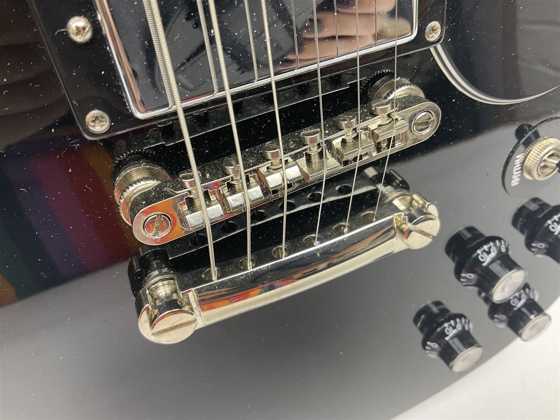 2015 Epiphone limited edition Tony Iommi signature SG Custom electric guitar, serial no.1506201270, L101cm; in cardboard delivery box with authenticity folder containing certificate and photograph of Iommi.