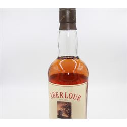 Aberlour, 21 year old single highland Scotch whiskey, 750ml 43% vol, in presentation box  