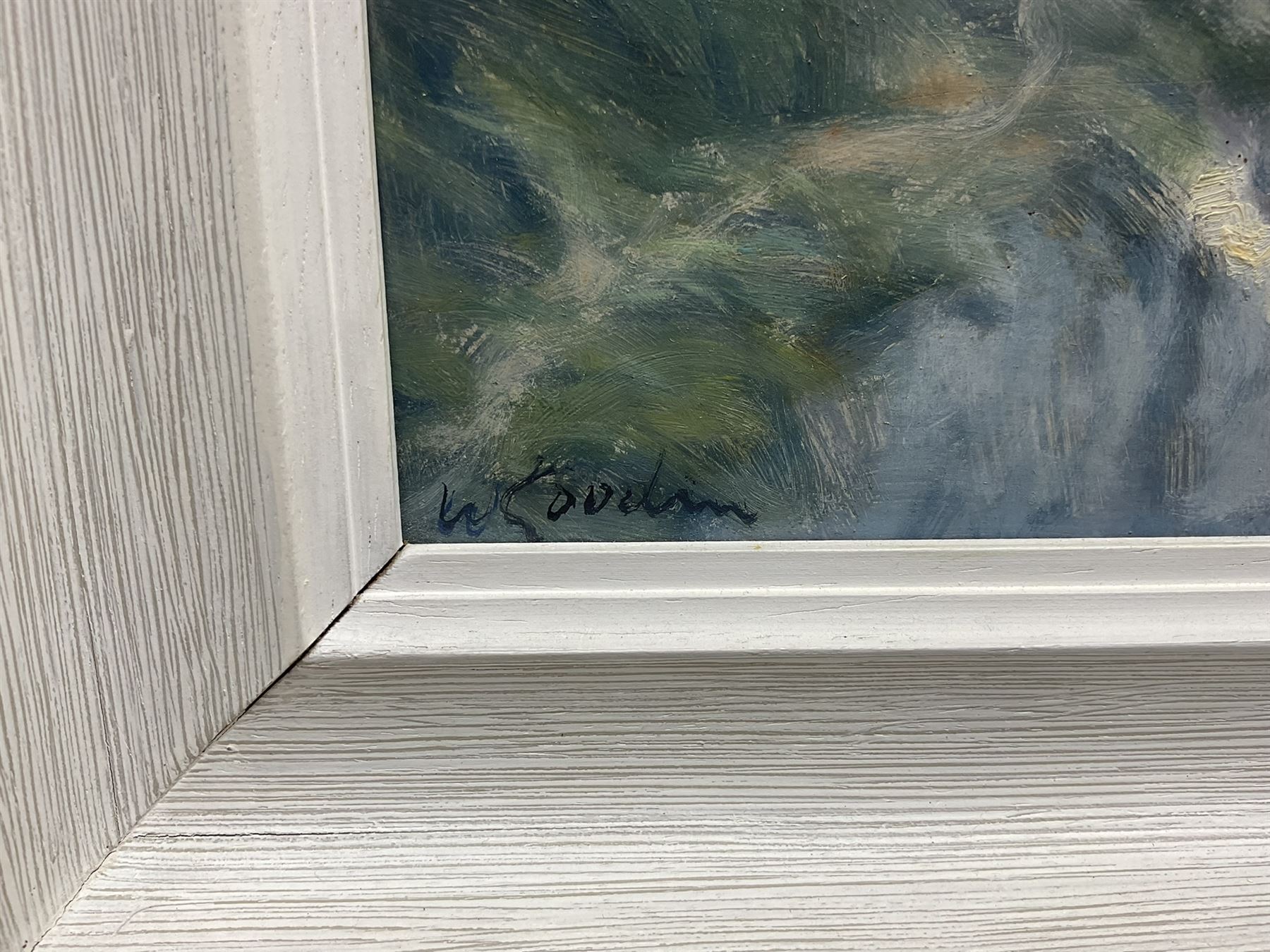 Walter Goodin (British 1907-1992): Thornwick Bay Flamborough, oil on board signed 39cm x 49cm