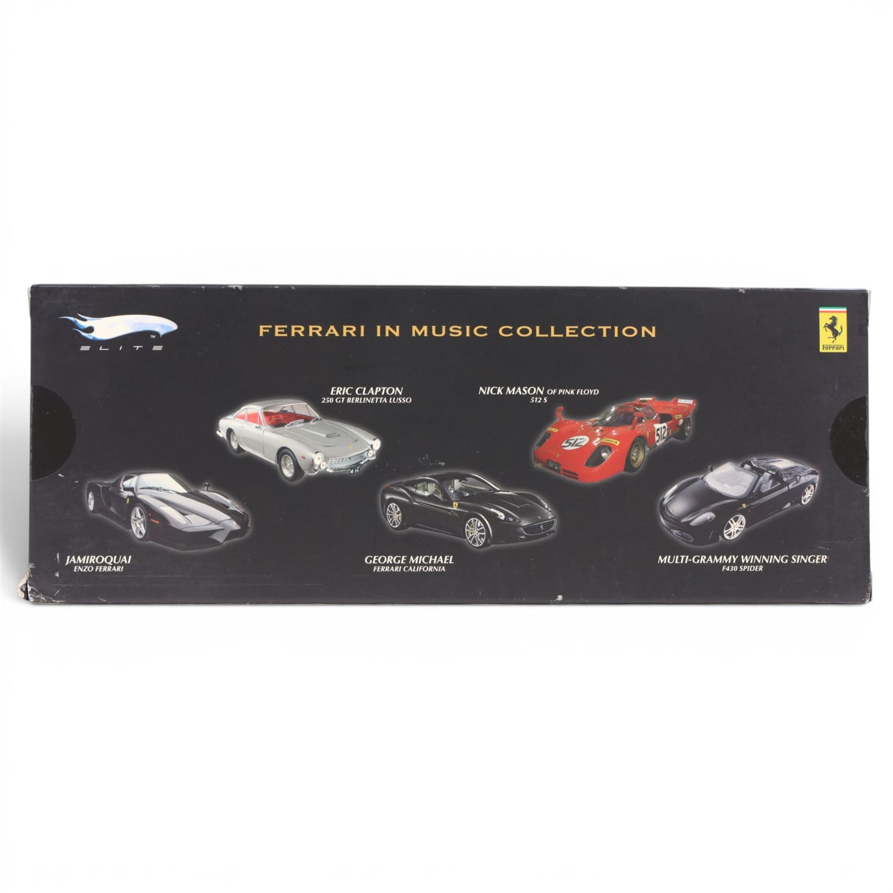Limited edition Hot Wheels 2010 Jamiroquai Enzo Ferrari, boxed