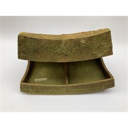 Hornby '0' gauge - layout accessories comprising PR1/PL1 Points, CR1 Right Angle Crossing and CA2 Acute Angle Crossing, all boxed; tin-plate signal box; tin-plate level crossing; textured wooden tunnel, possibly pre-WW2; and quantity of track, some boxed; together with '00' gauge tin-plate station