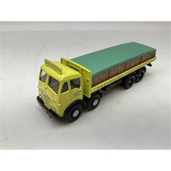 Corgi Premium limited edition - three Tippers die-cast models comprising CC10504 ERF KV Tipper - Ketton Cement; CC10102 Foden FG Tipper & Gravel Load; and CC10602 Leyland octopus Tipper; together with three Building britain models comprising 18404 H.E. Musgrove & Sons Ltd. Bedford O Artic Dropside; 07502 Tarmac Land Rover Winch & 2-wheel Trailer; and 12302 Eastwoods Foden FG 8-wheel Platform Lorry; all boxed (6)