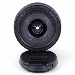 Canon RF-S 18-45mm F4.5-6.3 IS STM camera lens, serial no. 4032031971