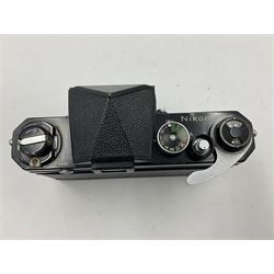 Nikon F plan prism camera body, serial no 6924628, circa 1968 