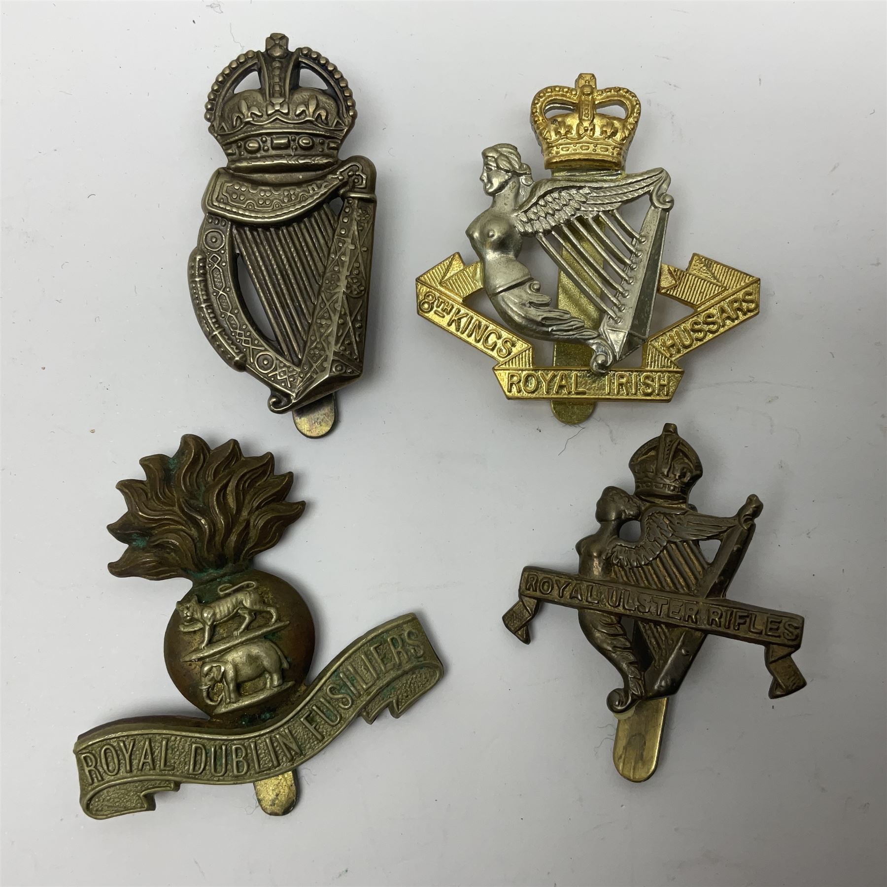 Small collection of Irish related medals, cap badges, buttons, political pin badges etc